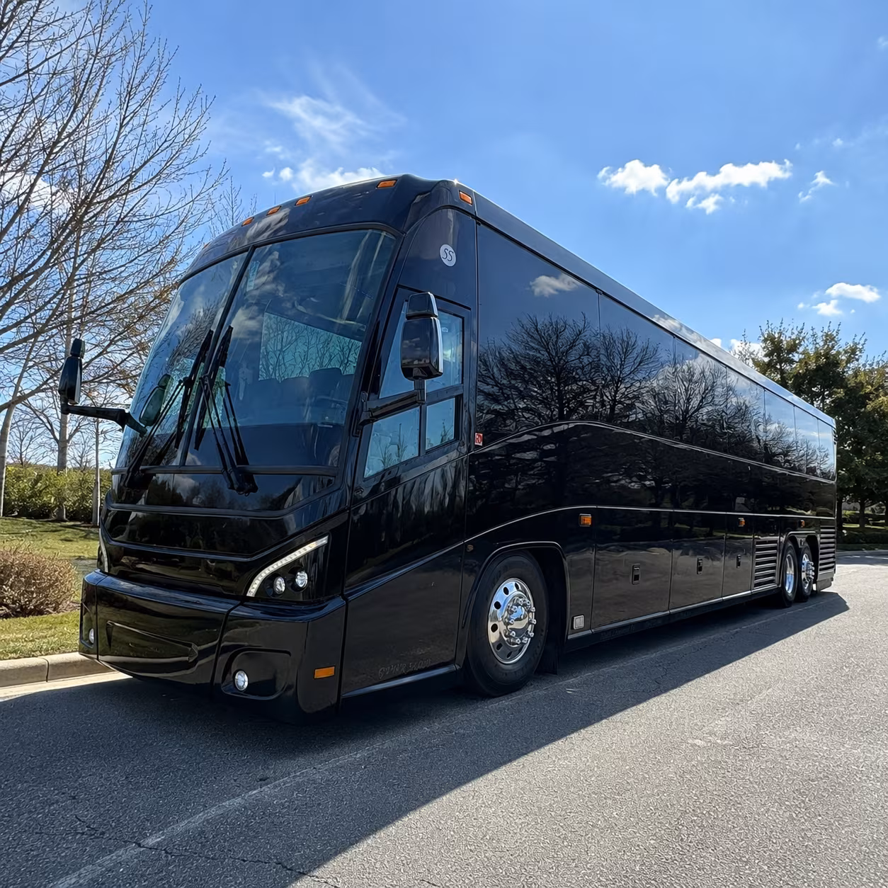 charter bus rentals for naval surface warfare center corona division