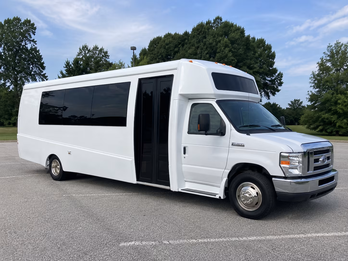 corona 18 passenger party bus