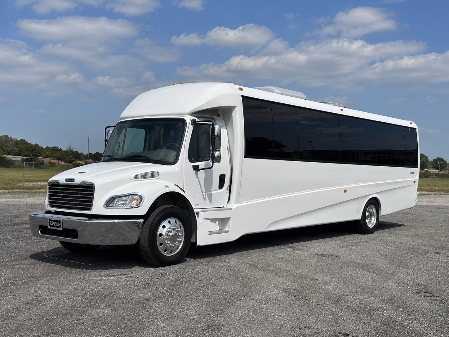 corona 50 passenger party bus