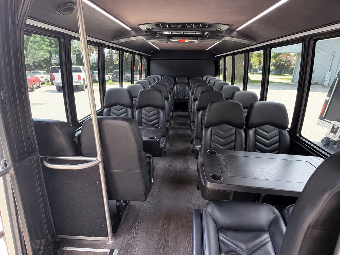 corona prom transportation onboard seating