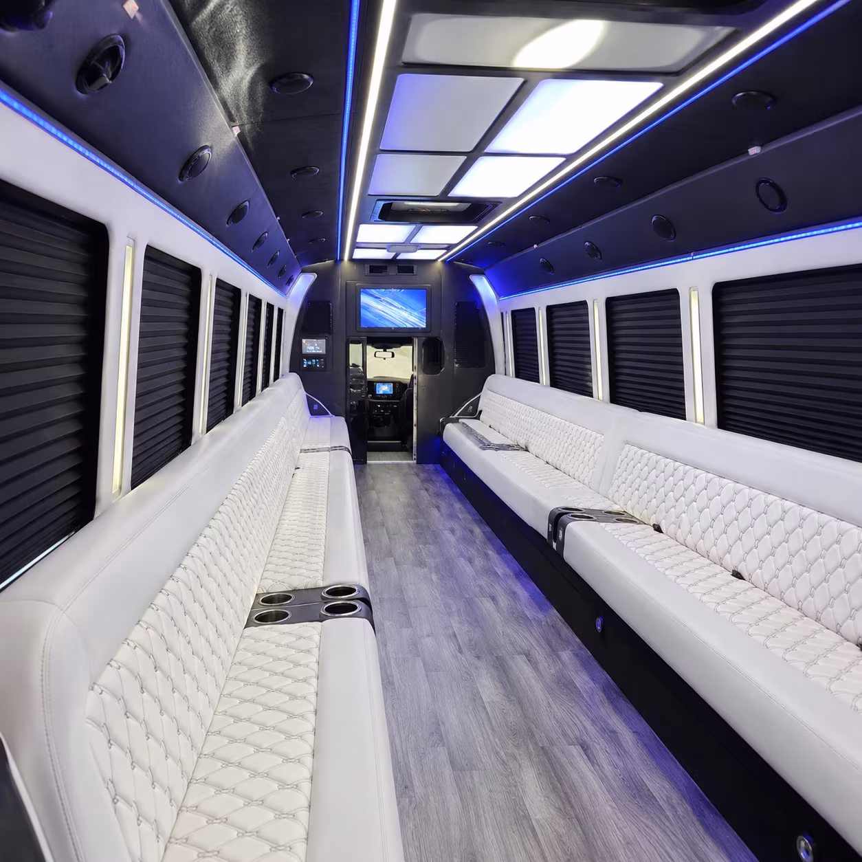 corona quinceanera sweet 16 party bus rental