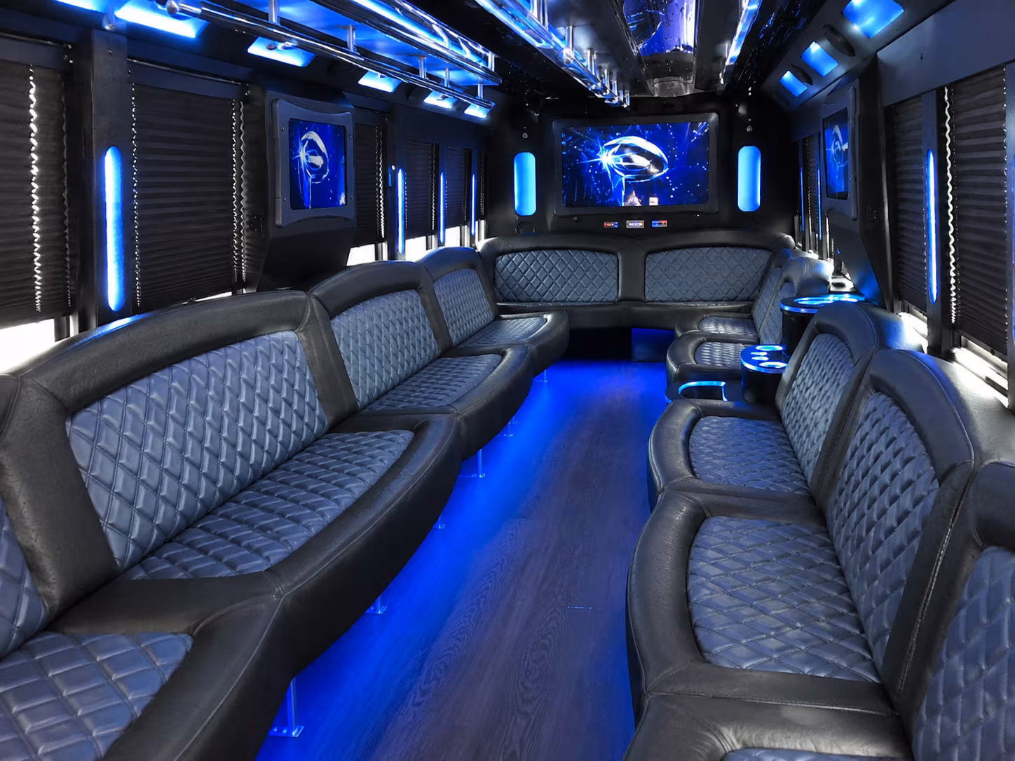 corona wedding party bus rental