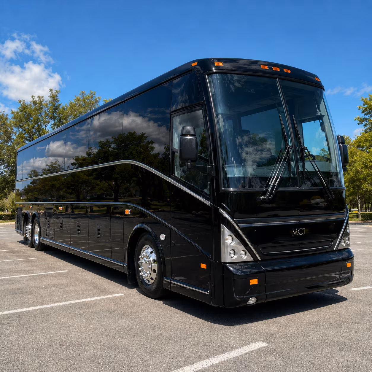corporate airport transfer buses to ont sna and lax