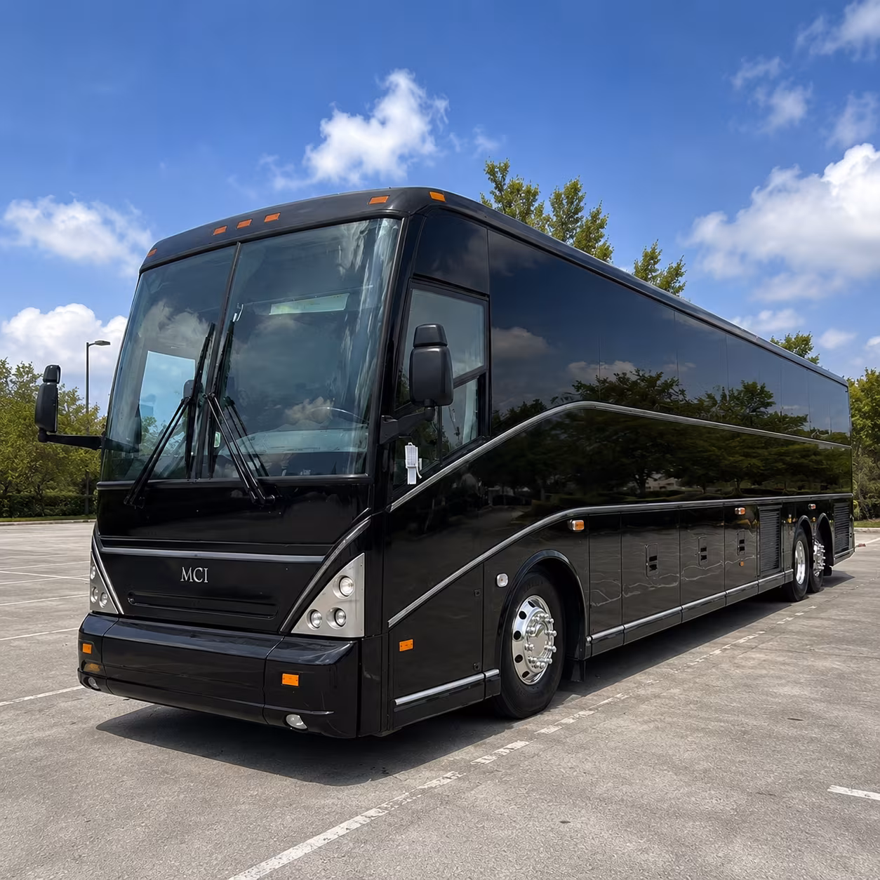 corporate event and convention buses between corona and ontario