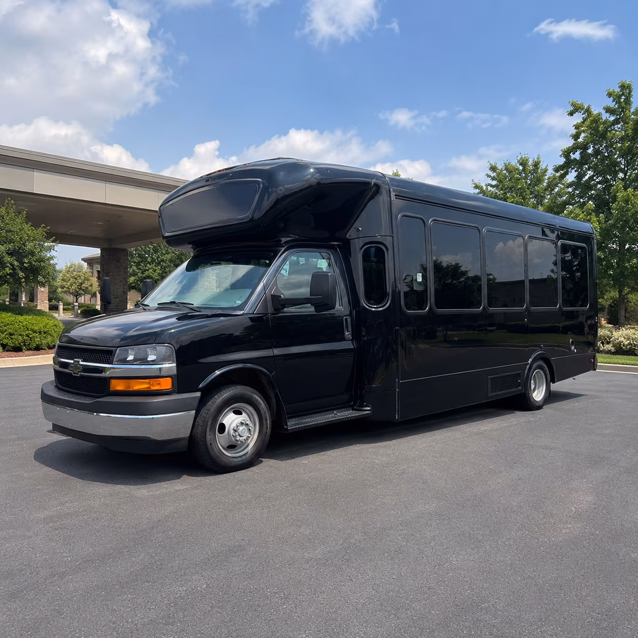 rent a prom party bus from corona to the mission inn in riverside