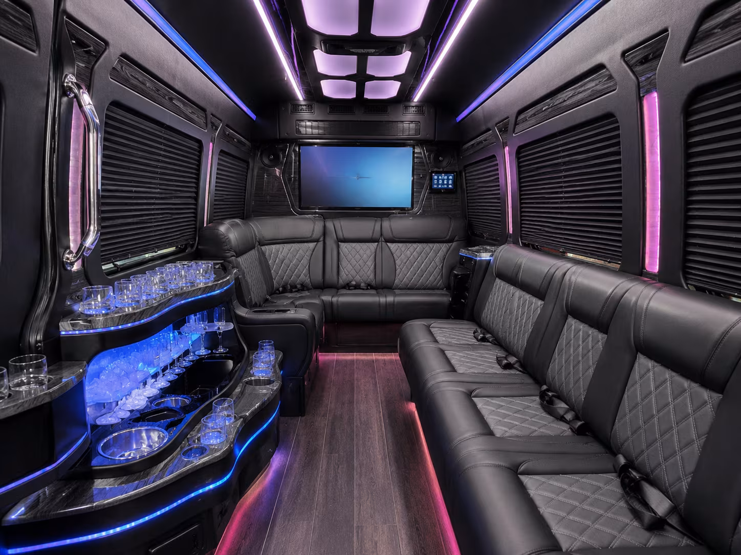 wedding and quinceanera shuttle buses across the inland empire